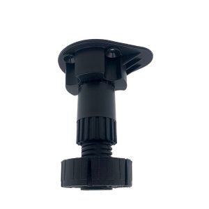 Pata Base Negra Regulable 80-100mm PLC