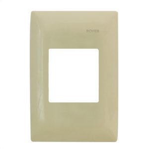 PLACA 2 MÓDULOS JUNTOS MARFIL | ROYER 100