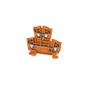 1021560000 WDK 2.5 OR Clema de paso COLOR NARANJA Weidmuller