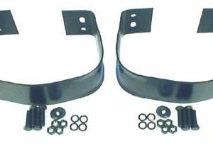 KIT BUMPERETTE TRASERO NEGRO 76 AL 95 JEEP CJ WRANGLER YJ