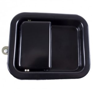 CHAPA MANIJA EXTERIOR DERECHA PUERTA NEGRO 78 AL 06 JEEP CJ WRANGLER YJ TJ
