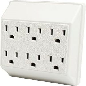 Multicontacto Aterrizado 6 Entradas Surtek 136076