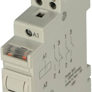 20.23.9.024.0000;  Relevador de Propósito General, Serie 20, Potencia, SPST-NO, SPST-NC, 24 VCD, 16 A. Finder