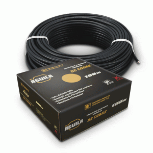 Cable Negro calibre 14 venta por caja x 100 metros (HECORT)