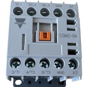CGMS-9A-120-01 CARLO GAVAZZI MINI CONTACTOR DE 3P, 9A, BOBINA 120VAC Y AUXILIAR NC