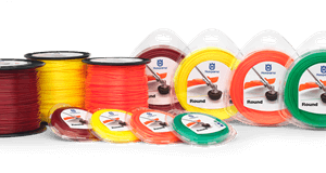 HILO CABEZAL DESBROZADORA ORIGINAL HUSQVARNA REDONDO AMARILLO 240 METROS DE GRAN CALIDAD