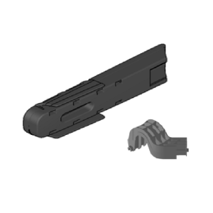 Brazo articulado con bisagra Piloto izquierdo Uebler serie X