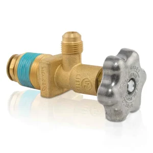 Válvula de servicio para tanques de carburación, modelo V-2015