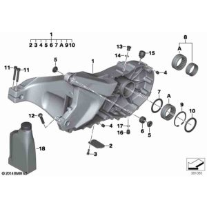 Retenedor Carcaza Transmisión BMW C600 / C650S / C650GT
