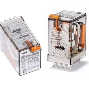 55.34.8.048.0040 FINDER RELEVADOR INDUSTRIAL 4CC FASTON (BOBINA 48VAC) 7A
