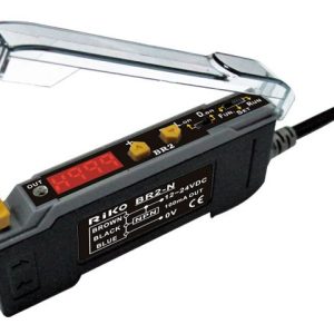BR2-N RIKO SENSOR AMPLIFICADOR DE FIBRA ÓPTICA NPN,12-24VDC