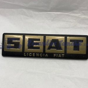 ANAGRAMA TRASERO SEAT 124-133  – SEAT Licencia Fiat – DORADO