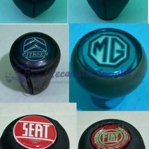 POMO CAMBIO PIEL CON LOGO/MARCA