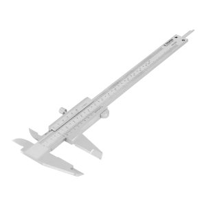 Calibrador vernier analógico 6″ acero inox, std y mm, Truper