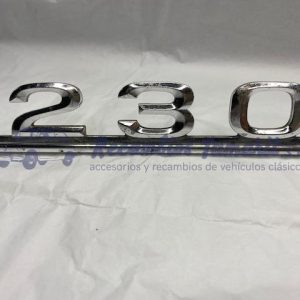 ANAGRAMA TRASERO MERCEDES 230