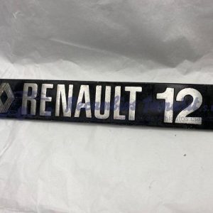 ANAGRAMA TRASERO RENAULT 12 S metalico