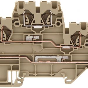 ZIKD 2,5 BG CO3590.2  CONTACLIP Clema 3 niveles, Terminal de alimentación