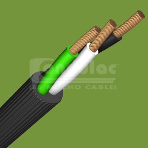 CABLE USO RUDO DE 2 CONDUCTORES CALIBRE 18 AWG, 60°C, 300 V, CONDULAC