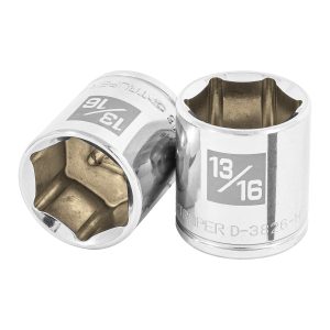 Dado de 13/16″, 6 puntas, cuadro 3/8″, Truper