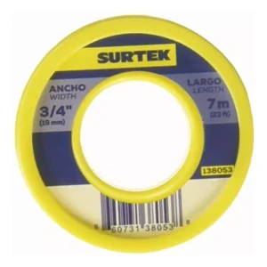 Cinta Sella Roscas 3/4″ x 7 m Surtek 138053