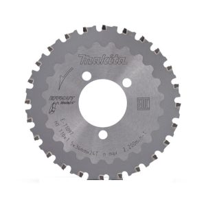 Disco de Corte Metal TCT Efficut Makita E-11097 110mm x 34mm x 24d Especial para cortadoras de Varillas a batería