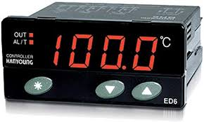 ED6FPMAP4 HANYOUNG NUX CONTROL DE TEMPERATURA DIGITAL ENTRADA RTD PT100