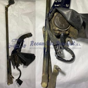 MOTOR DE LIMPIA MAGNETI MARELLI – SEAT 131/1600  (MOTOR, BRAZOS, ESPIGONES) – RECUPERADO
