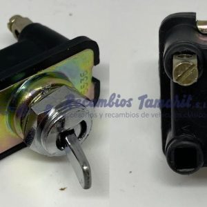 INTERRUPTOR CIERRE – 2 CONECTORES – PALANCA CROMADA C/TORNILLO