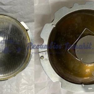 OPTICA REDONDA LISA – CITROEN 2CV  – CON PREBISEL – TIPO MARSHALL – 150 DIAMETRO