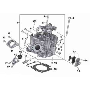 Empaque De Culata Bmw G310Gs / G310R