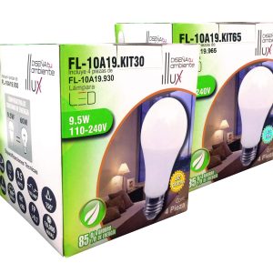 Pack de lámparas tipo A19 LED