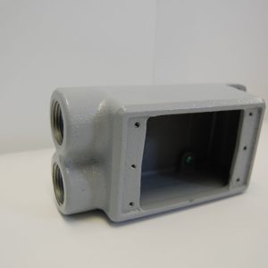 CONDULET SERIE RECTANGULAR TIPO  FSS  DE 19MM. ( 3/4 ), MCA. CHD.