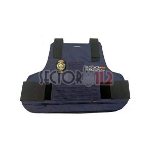 Funda chaleco Molle +leyendas CNP+emblema