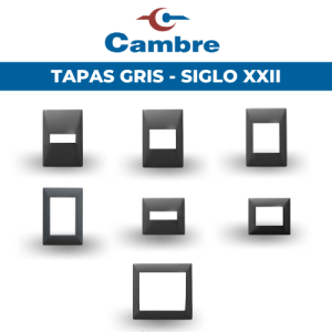 Tapa gris SXXII – CAMBRE