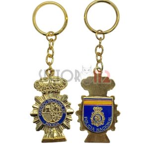 Llavero placa Policía Nacional