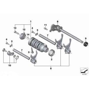 Resorte Eje De Cambios BMW G310GS / G310R