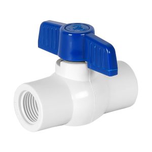 Válvula esfera de PVC 1/2″ roscable, Foset 49150