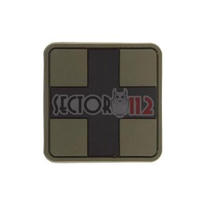 Parche PVC cruz primeros auxilios 2.5 x 2.5cm OD