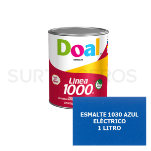 Esmalte 1030 azul eléctrico secado rápido litro Doal
