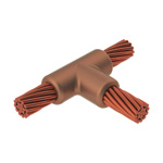 MOLDE TIPO T PARA SOLDAR CABLE A CABLE CAL 4/0 A 4/0 MCA. CADWELD