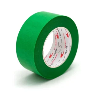 TYM 1586 Cinta americana removible para enmascarado y protección – color verde
