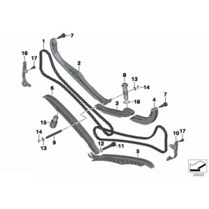 Cadenilla De Distribución BMW R1200GS-K25 / ADV / R-NINET