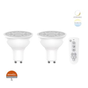 LAMP LED GU10  5W100-240V2700-6500K350LM