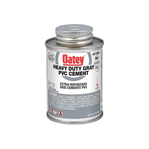 Cemento PVC 118 mL Gris Extra Reforzado Oatey (Pegamento)