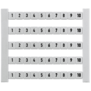DEK FWZ WEIDMULLER ETIQUETAS PARA CLEMAS COLOR BLANCO