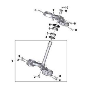 Rodamiento De Dirección BMW G310R/ G310Gs