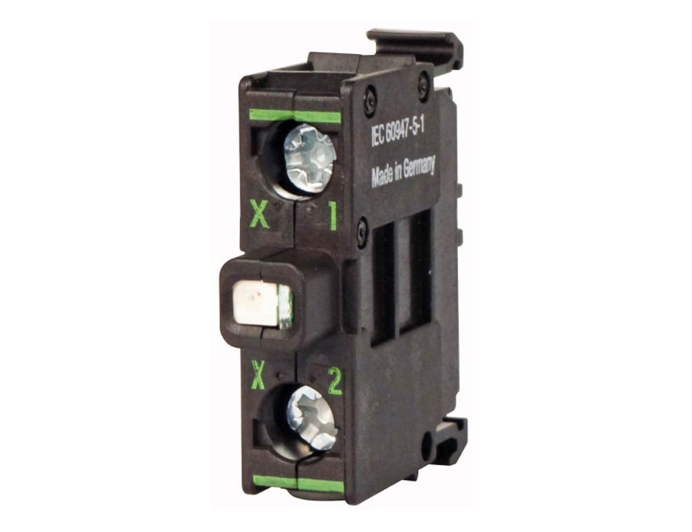 M22-LEDC-W 216560 EATON-MOELLER ELEMENTO LED BLANCO FIJACIÓN POSTERIOR 12-30V AC/DC