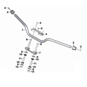 Manillar Negro Bmw G310Gs