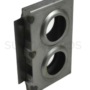 Caja de acero para chapa doble 1-1/4″